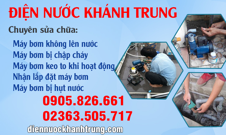 sua chua may bom nuoc